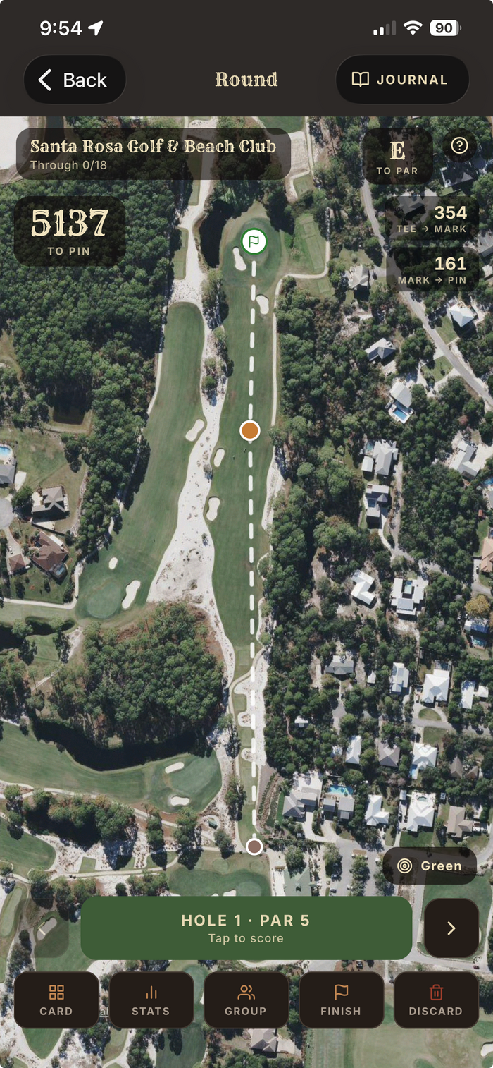See the hole, live
